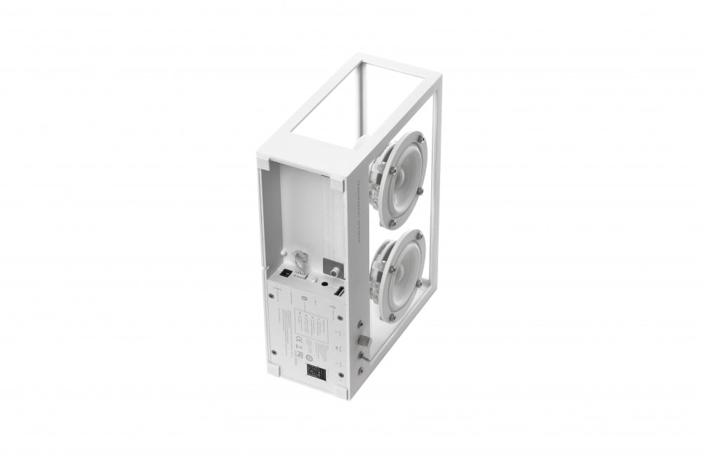 TRANSPARENT Small Speaker 2 × 3’’ (Full Range) White