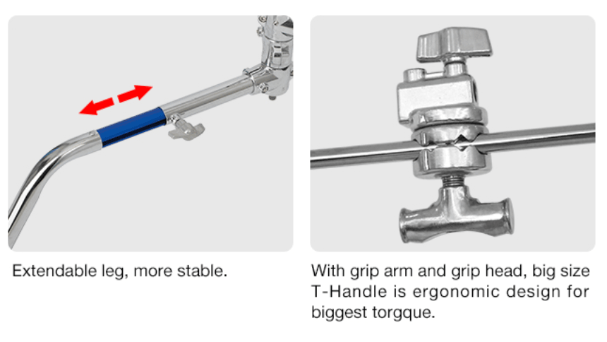 E-Image LCS-06 C-stand With Boom Arm