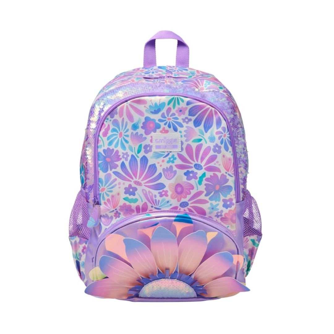 Smiggle Floral Classic Backpack 18'