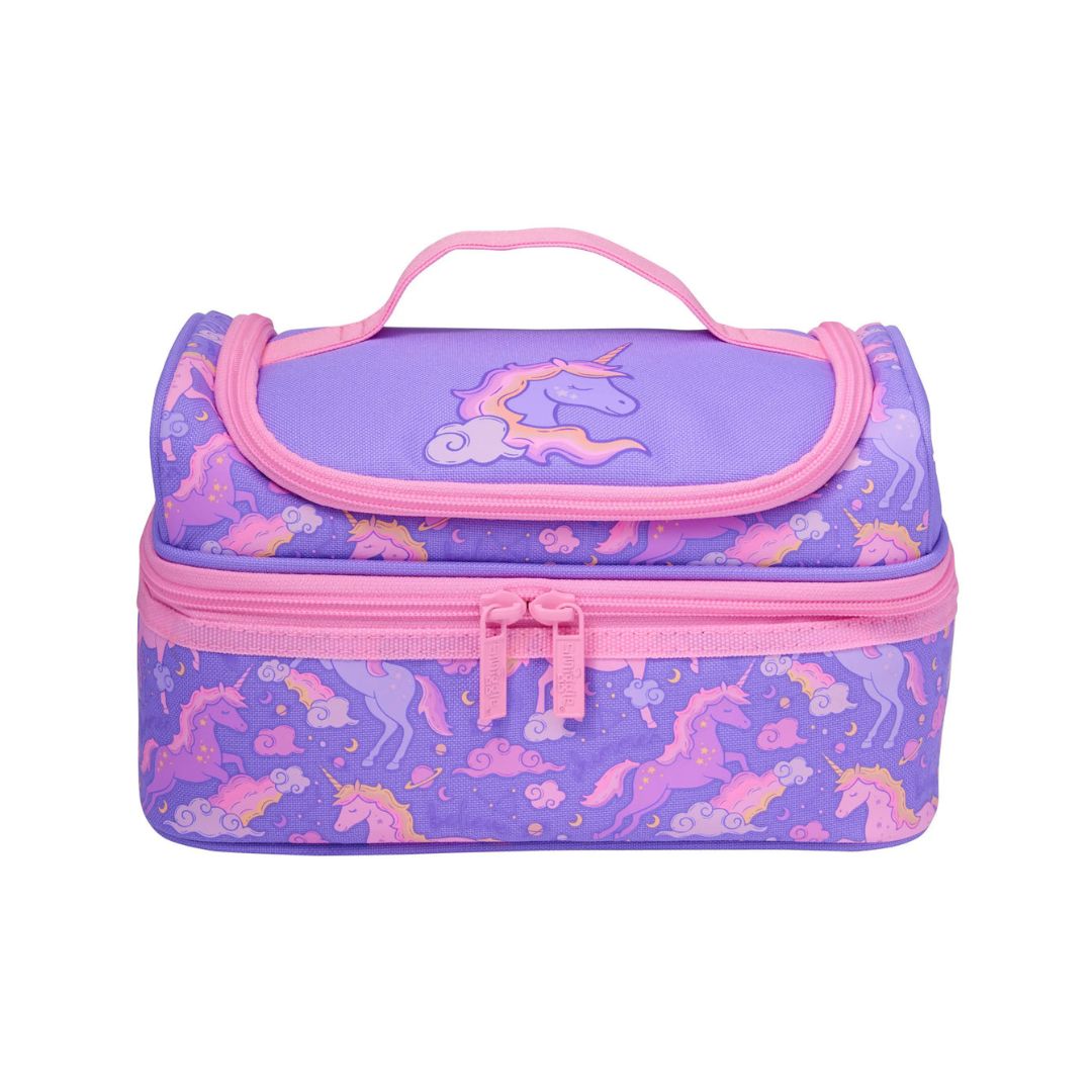 Smiggle Purple Unicorn Lunch Bag