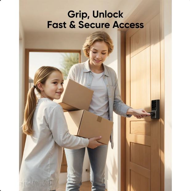 Eufy Smart Lock C33 – Wi-Fi Fingerprint Lever Lock EUFY