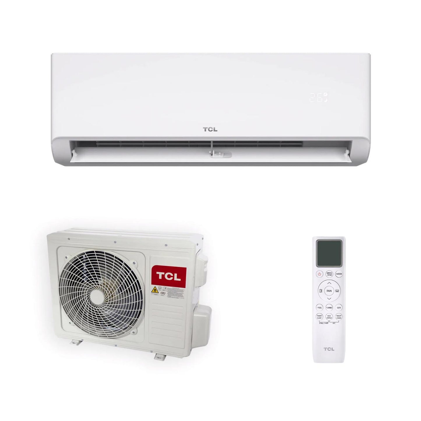 TCL Air Conditioner Split 12000BTU SAVEIN Inverter 6 Levels TCL