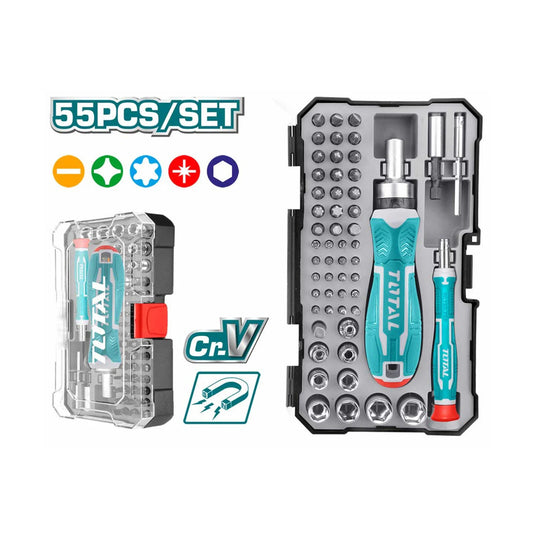 55 Pcs screwdriver bits set TOTAL