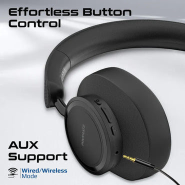 High Fidelity Over-Ear Stereo Wireless Headphones - Midnight
