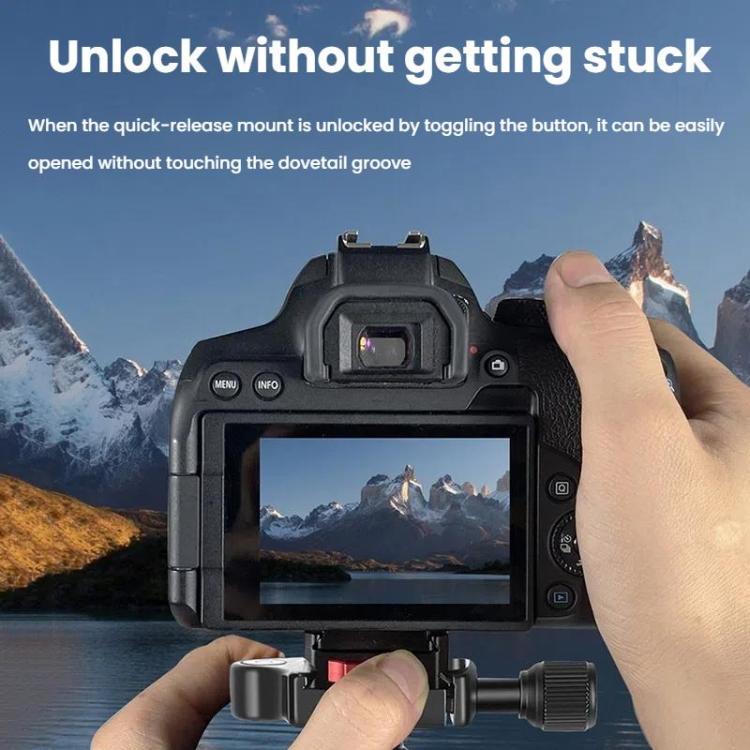 Mini V-Mount Quick Release Plate