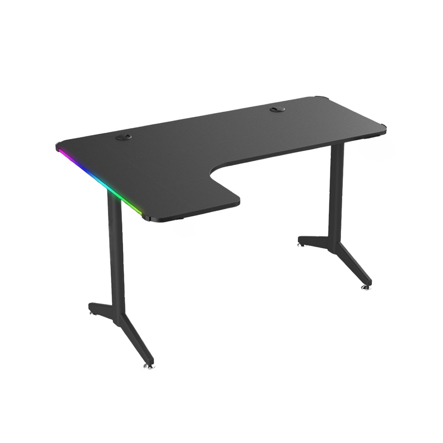 Gaming Desk 150CM X 69 X 11 L Shape - Black