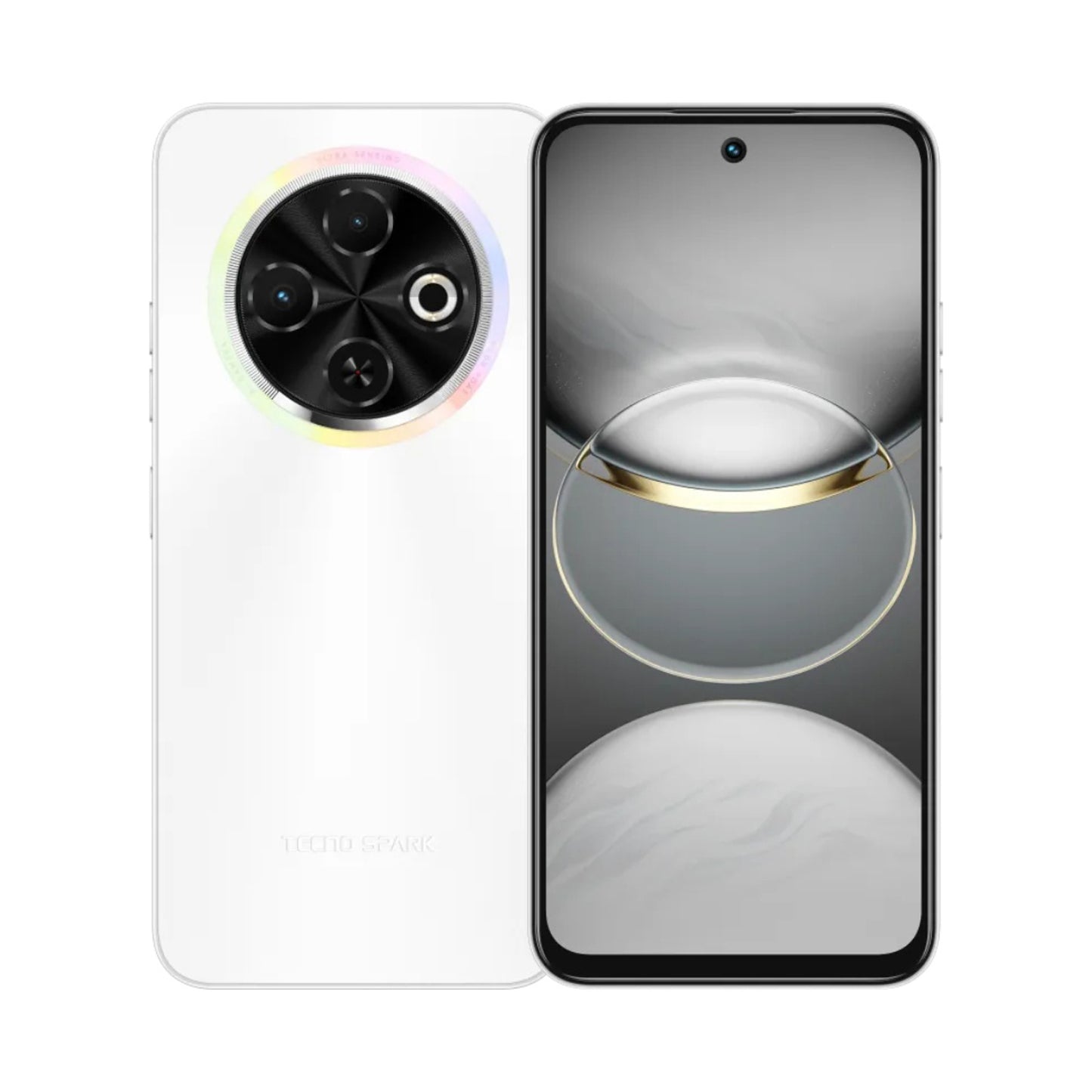 TECNO Spark 30C 128GB - 6GB 100 Days Screen Warranty White