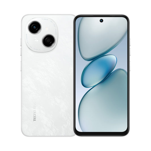 TECNO Spark GO1 64GB - 3GB 100 Days Screen Warranty White