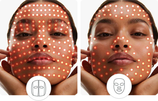Full-Face coverage unlike other LED masks