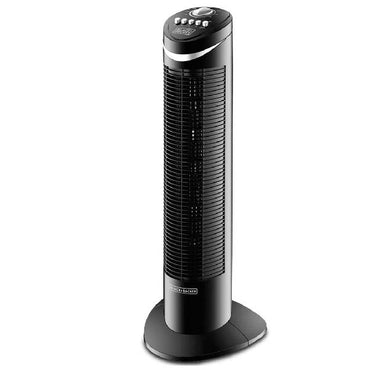 Black+Decker 50W 3 Speed Tower Fan with Timer and Oscillatio