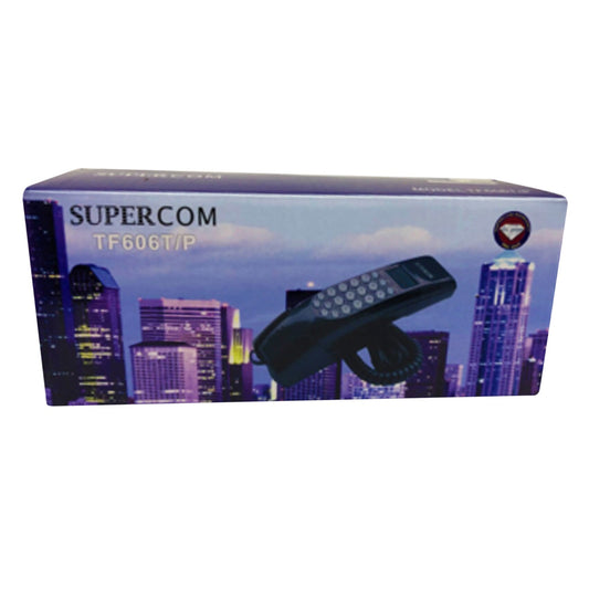 SUPERCOM WALL MOUNT TELEPHONE - BLACK