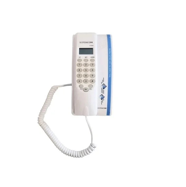 SUPERCOM WALL MOUNT TELEPHONE - IVORY