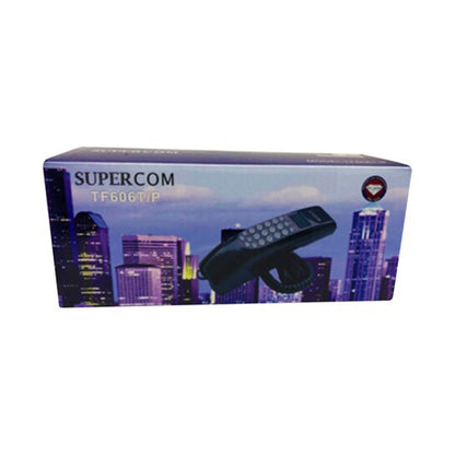 SUPERCOM TELEPHONE TABLE AND WALL MOUNTABLE - DARK GRAY OIL