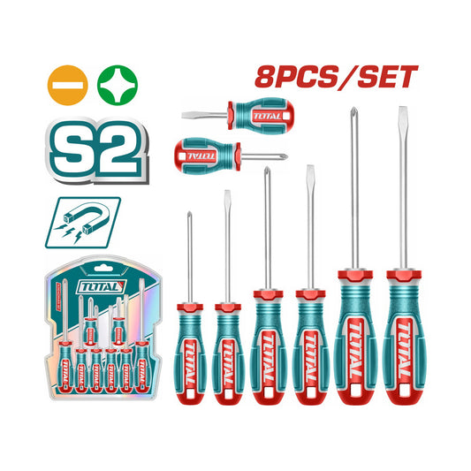 8 Pcs screwdriver set TOTAL