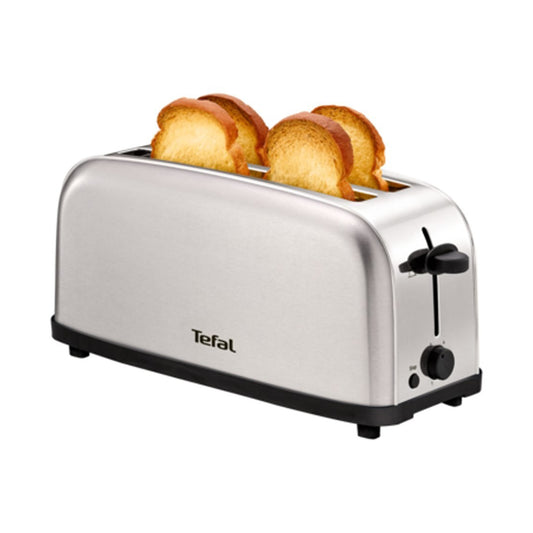 Tefal Equinox 4-Slice Toaster (1400W, Stainless Steel)