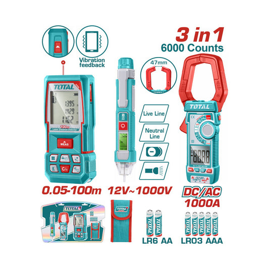Total Test line and alligator clips set TOTAL