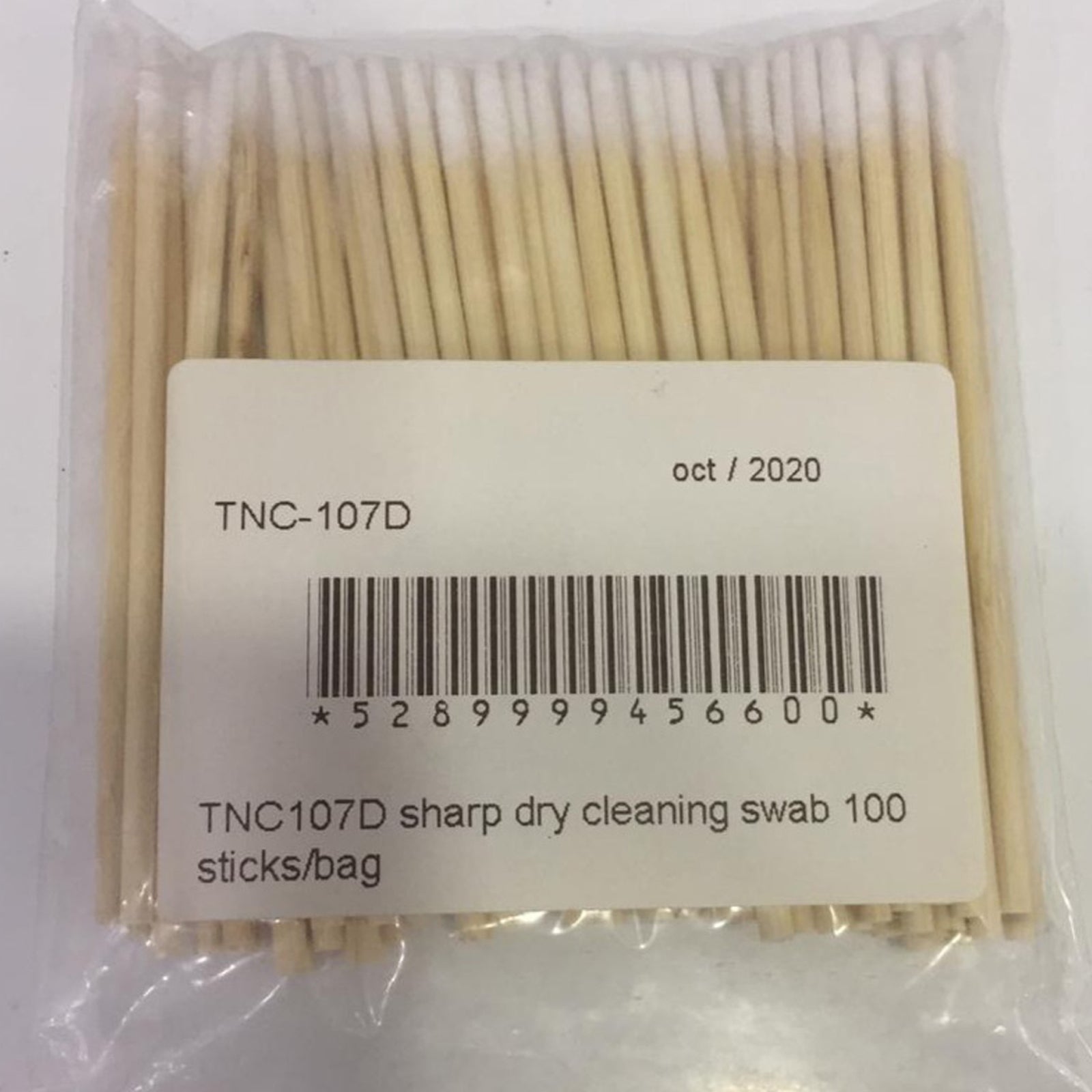 TNC107D sharp dry cleaning swab 100 sticks/bag