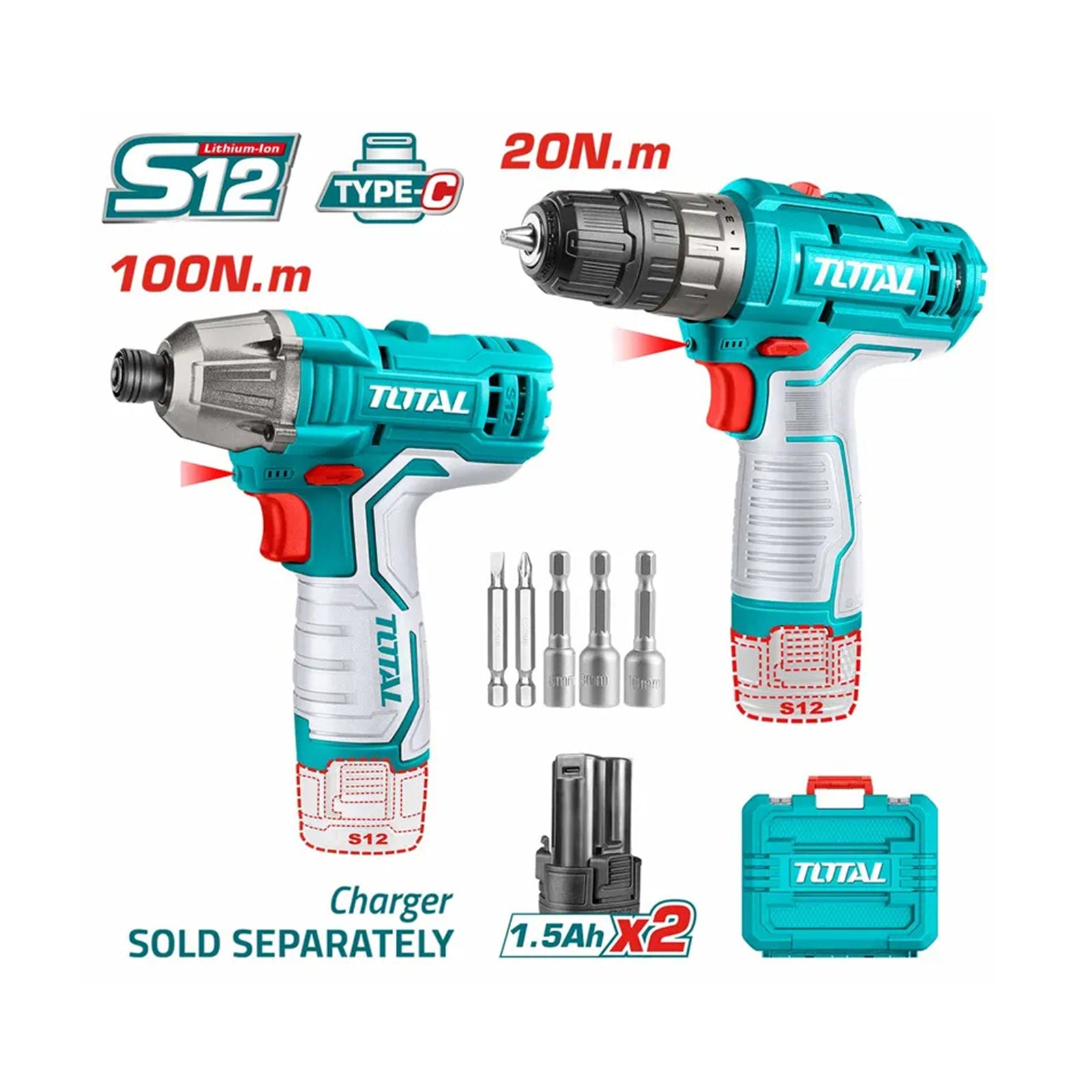 Cordless 2 Pcs combo kit