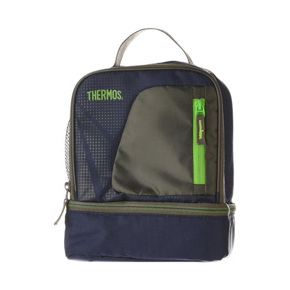 THERMOS RADIANCE DUAL LUNCH KIT NAV/YEL