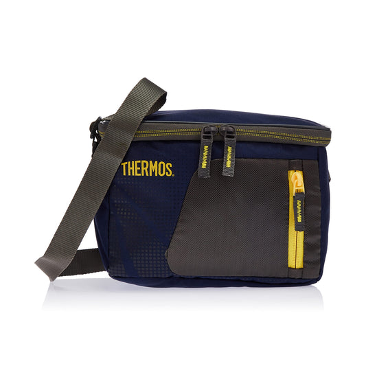 THERMOS 132467 RADIANCE 6 CAN COOLER NAVY/YELLOW