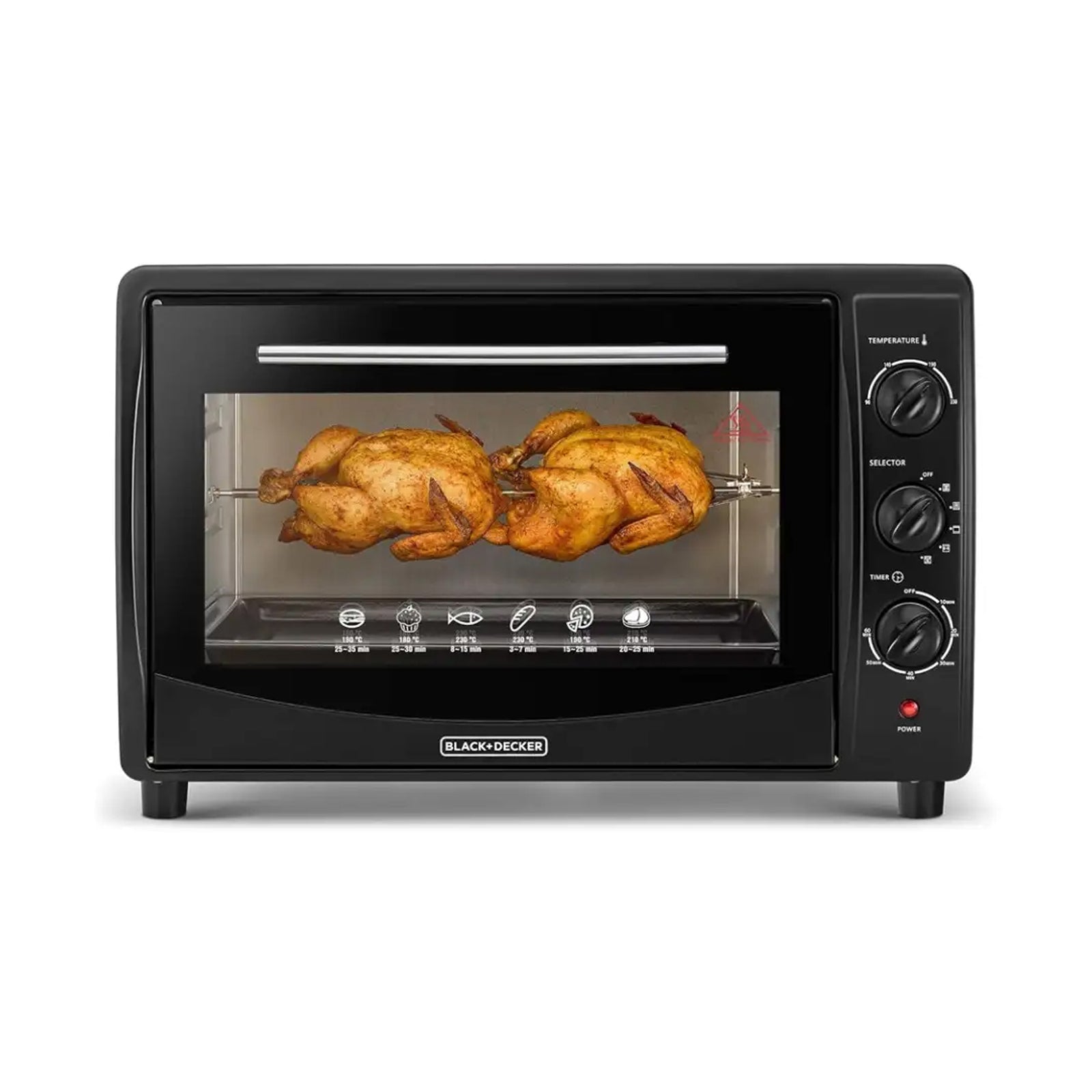 Black+Decker Electric Oven 45L With Double Glass