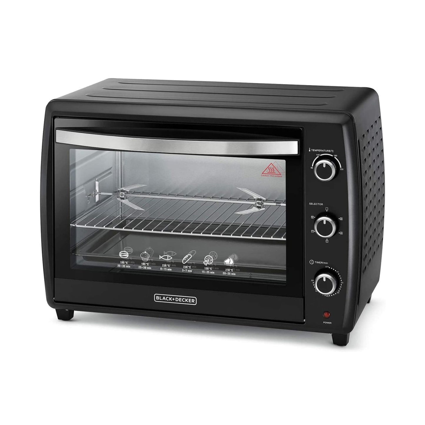 Black & Decker Electric Oven 70L 2000W Black