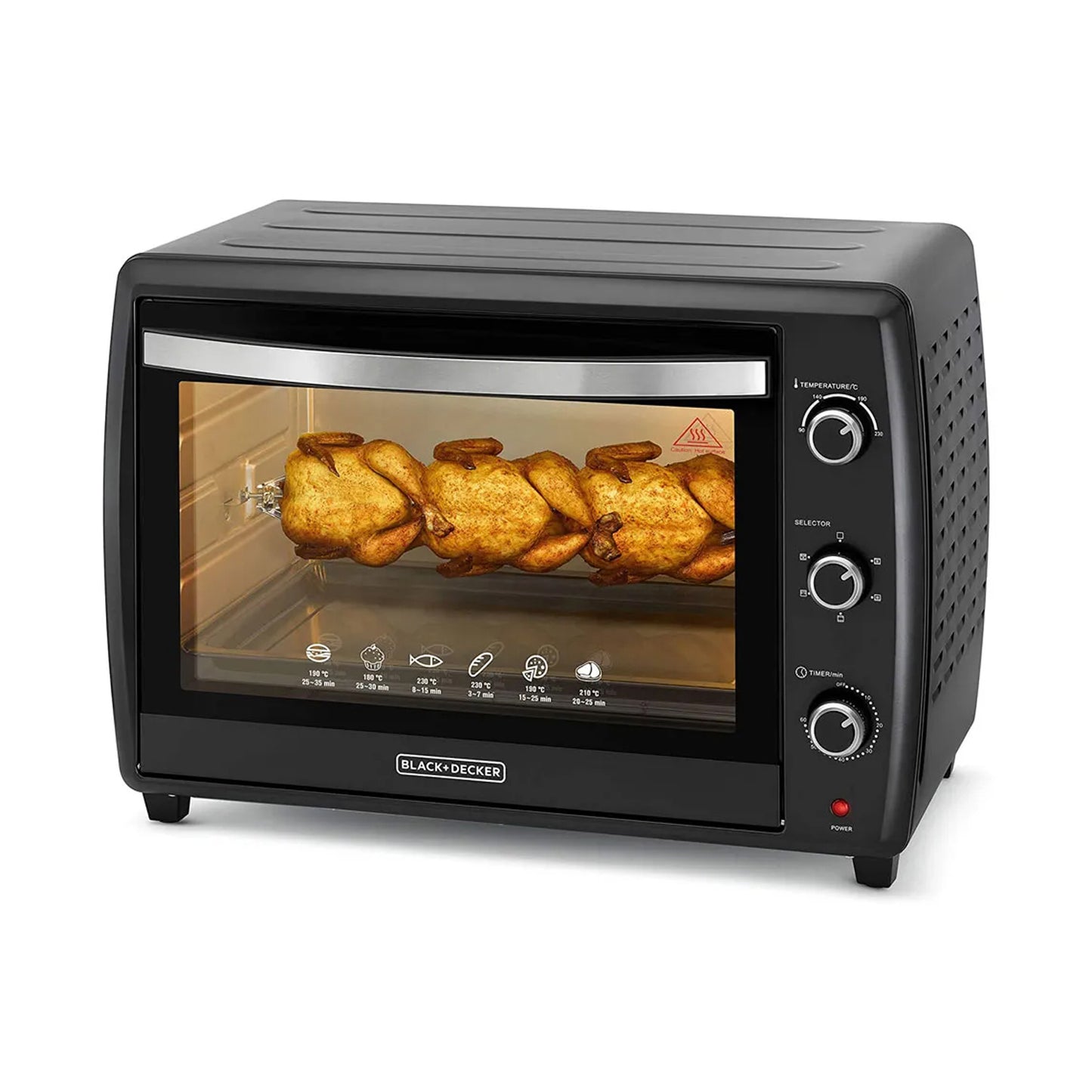 Black & Decker Electric Oven 70L 2000W Black