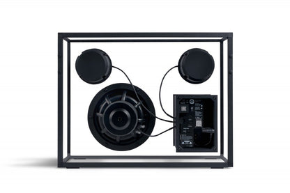 TRANSPARENT Large Speaker  2 × 3’’ + Woofer: 1 × 6.5’’ Black