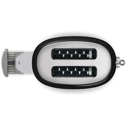 Smeg 2 Slice Toaster Black