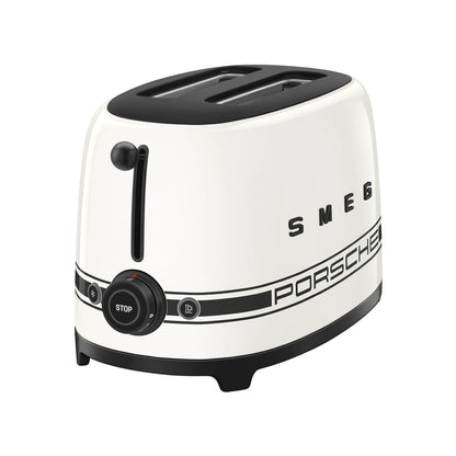 Smeg 2 Slice Toaster Porsche Carrara White