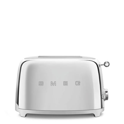 Smeg 2 Slice Toaster Chrome