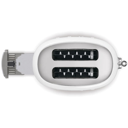 Smeg 2 Slice Toaster White