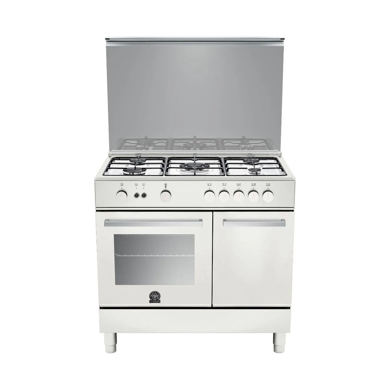 LA GERMANIA Cooker 90Cm Bottle 4Gas+1TB Font White