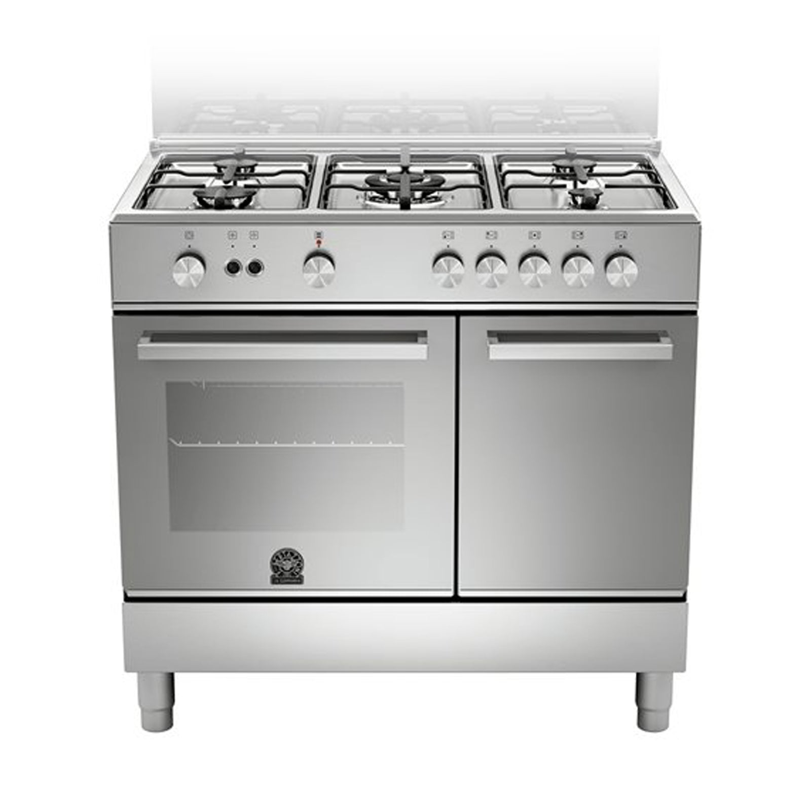 LA GERMANIA COOKER 90X60CM BOTTLE FULL SAFETY  4 BURNERS