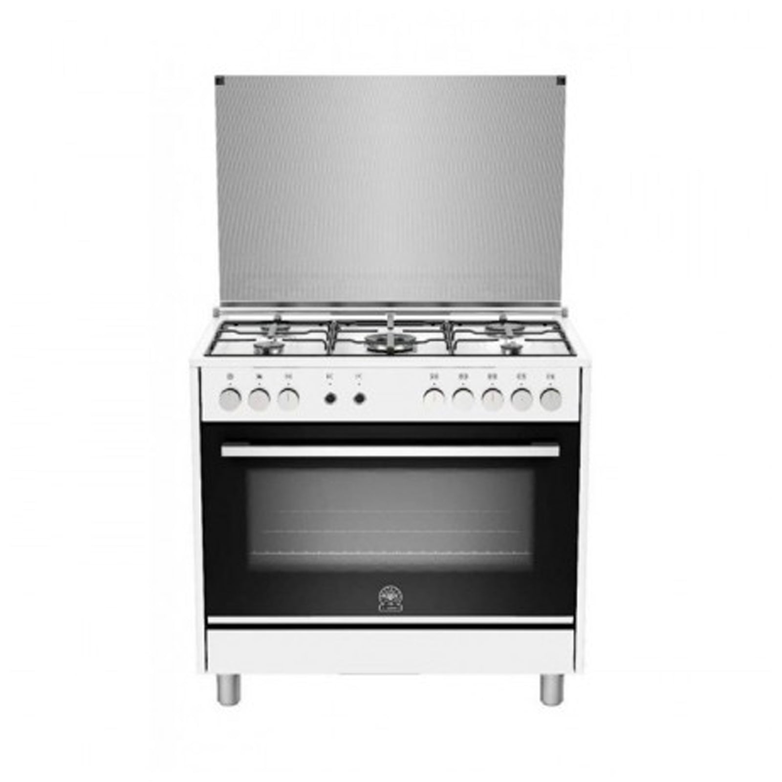 LA GERMANIA Cooker 90Cm Wide 4Gas+1TB White (CI)