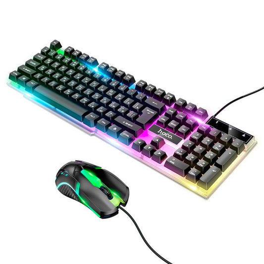 HOCO LUMINOUS GAMING KEYBOARD AND MOUSE ENGLISH VERSION