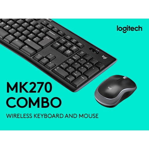 MK270 Wireless Keyboard&Mouse