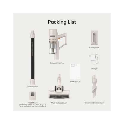 Dreame Cordless Upright Stick Vacuum Cleaner, 19000 Pa Power