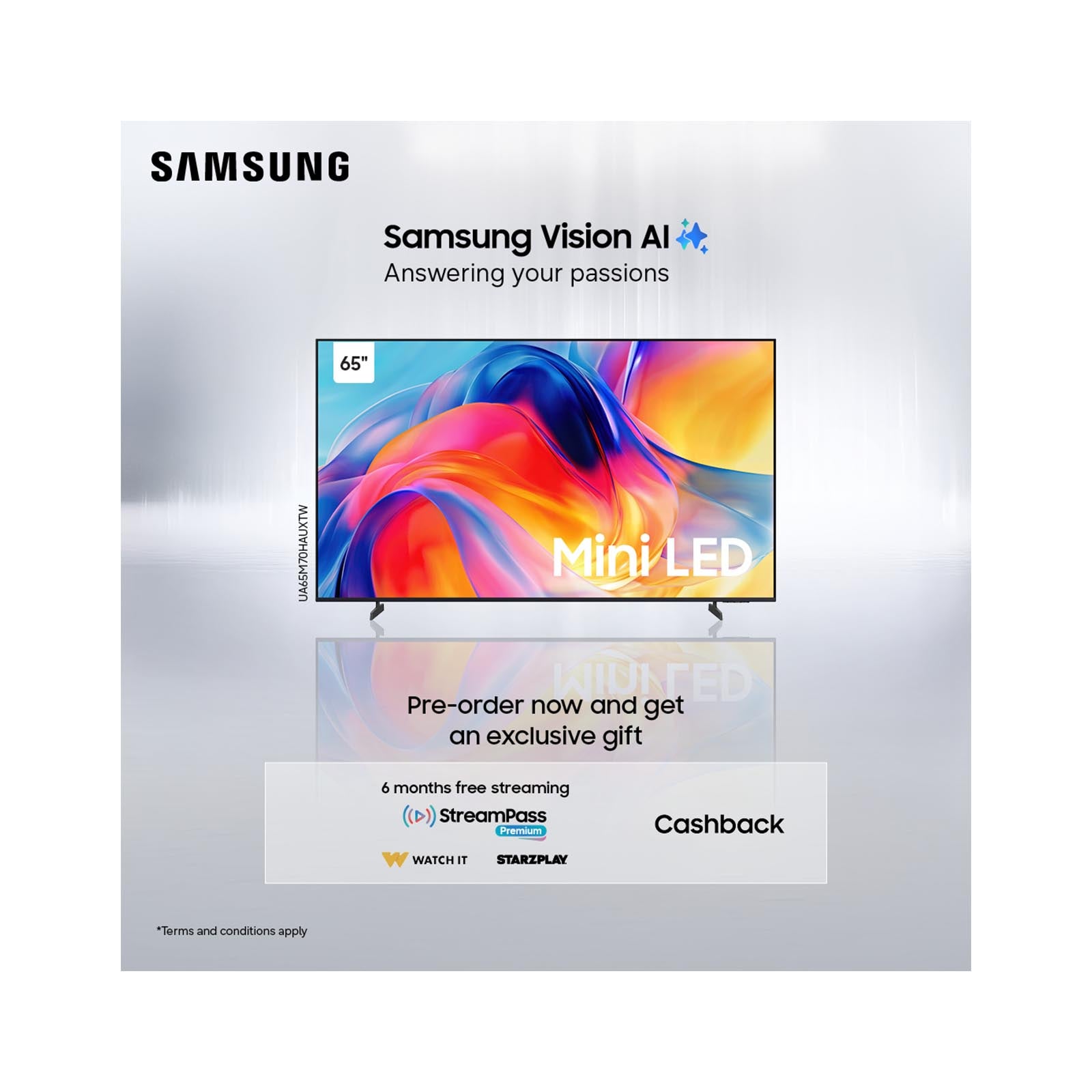 Samsung 65" M70H 4K UHD TV