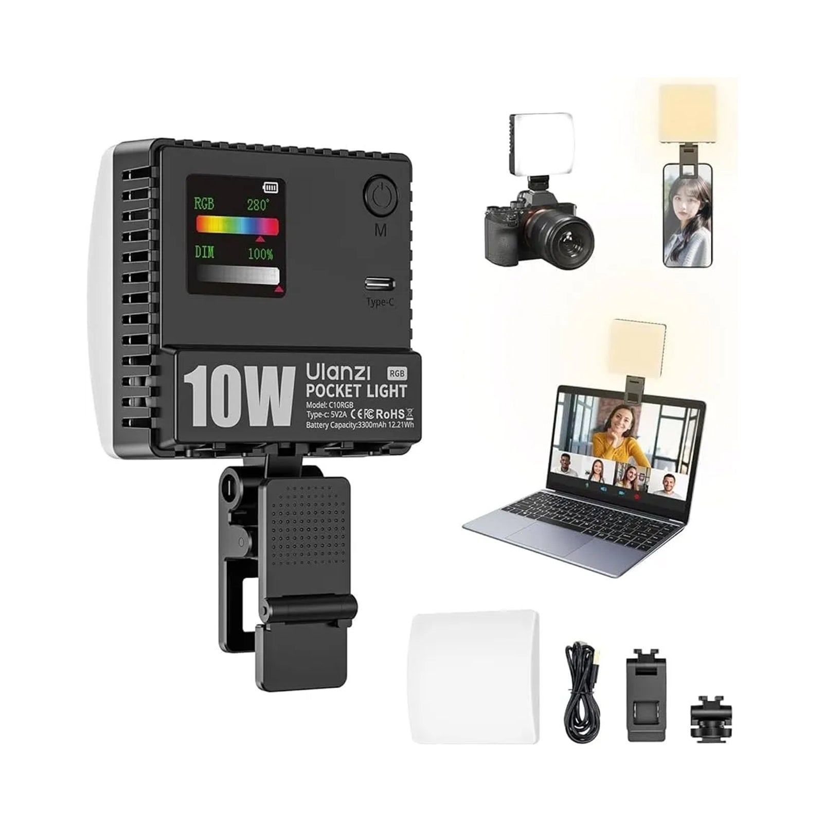 Ulanzi 10W Selfie LED Light