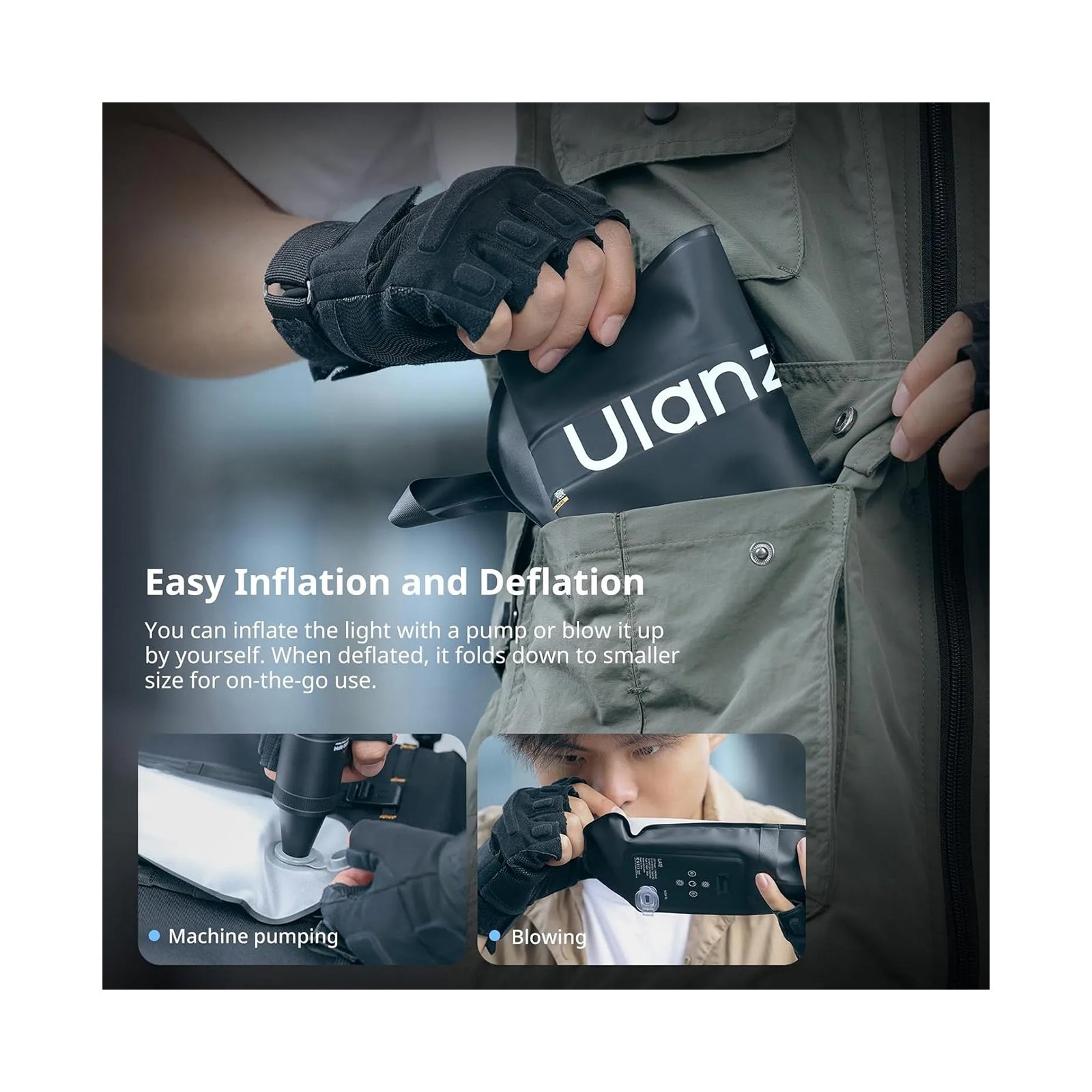 Ulanzi Portable Air Tube Light 20w (3')