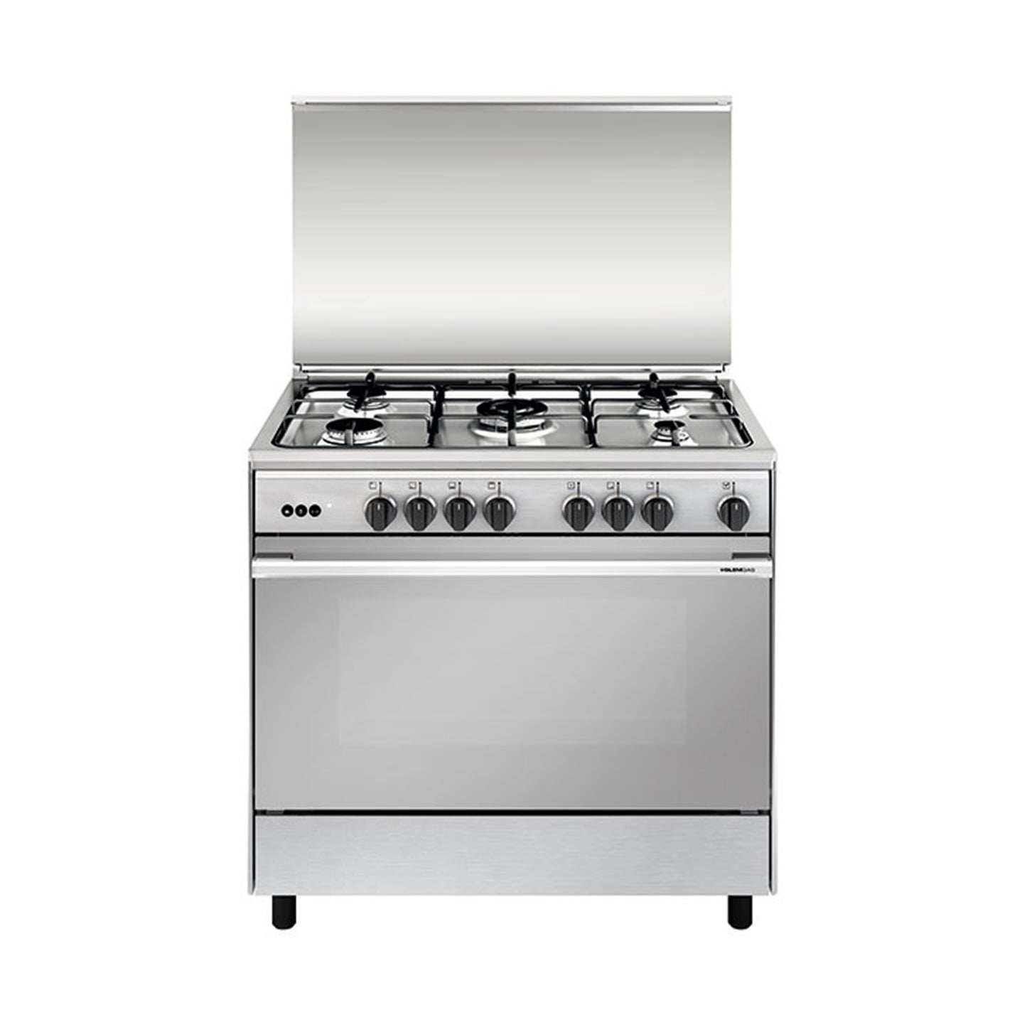 G.GAS Cooker Wide 80Cm 5 Gas Ignition Font Inox