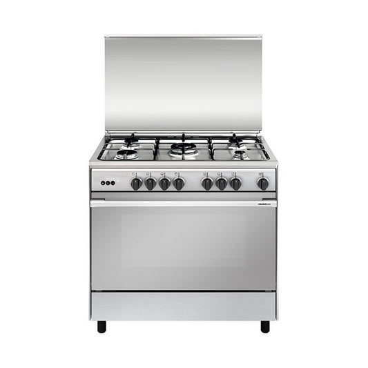 G.GAS Cooker Wide 80Cm 5 Gas Ignition Font Inox