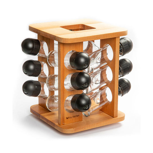REVOLVING SPICE RACK - 12 PCS