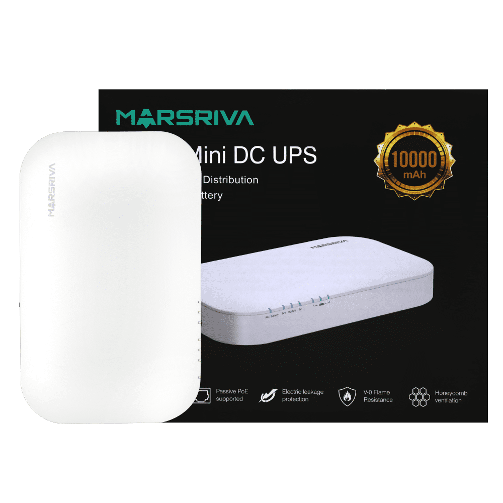 MARSRIVA SMART MINI DC UPS 18W - 10000 mAh