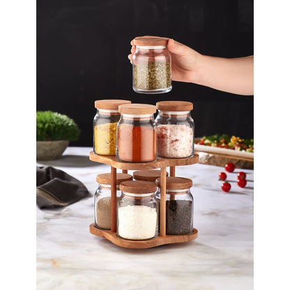 REVOLVING SPICE RACK - 8 PCS