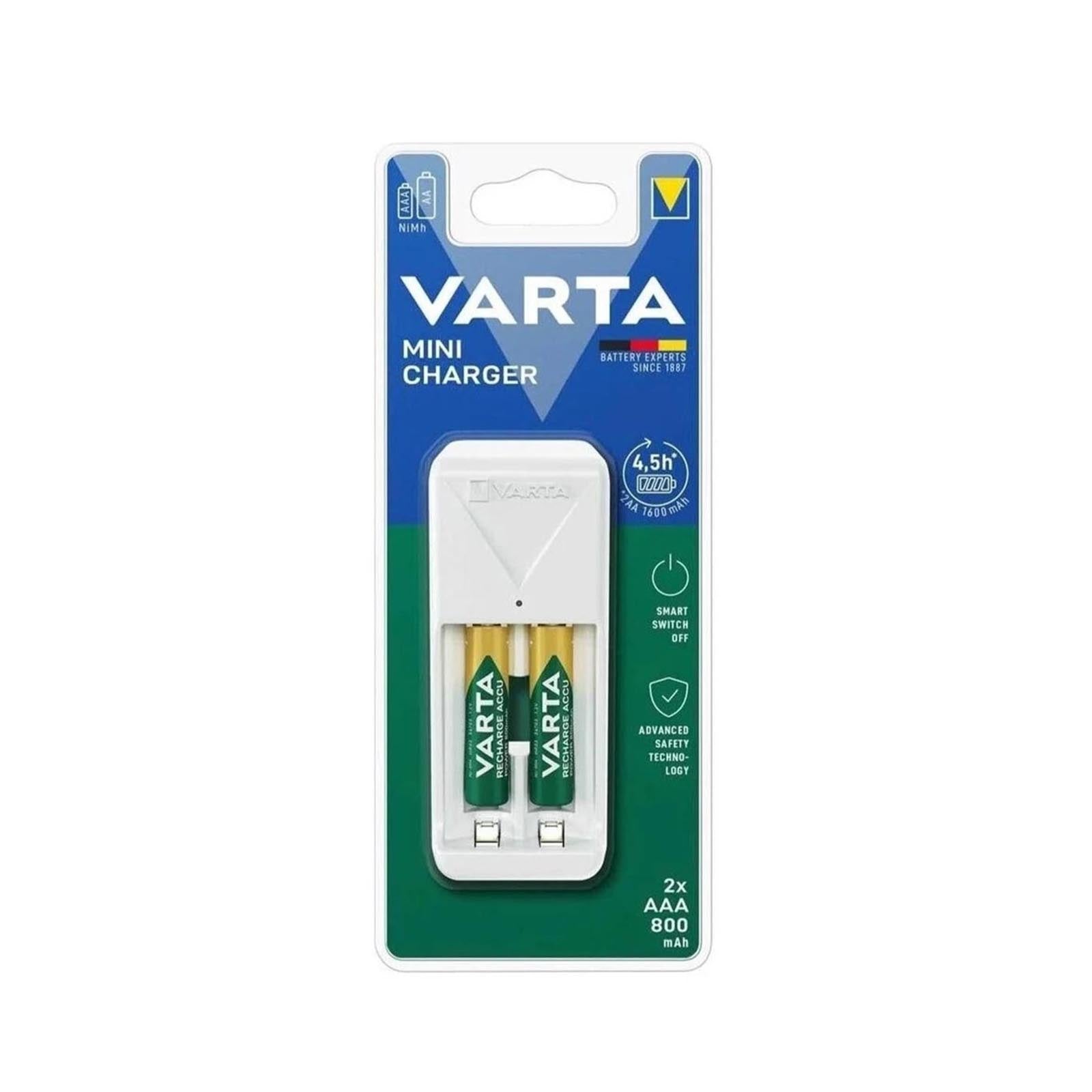 VARTA CHARGER +2 AAA (800 mAh)