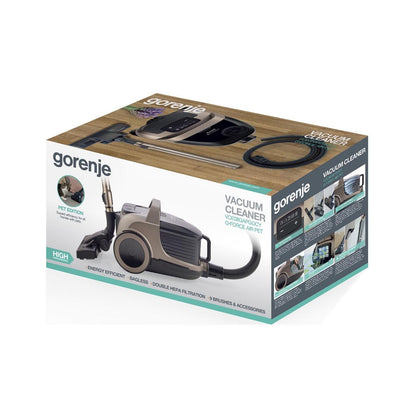 Gorenje Bagless Vacuum Cleaner 850W Black GORENJE