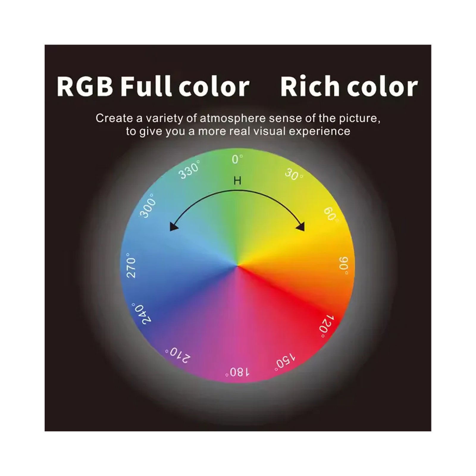 Venus RGB Light 100W Photography Light