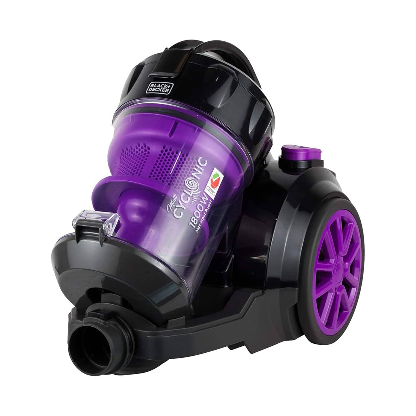 Black+Decker Vacuum Cleaner Multicyclonic Canister 1800w